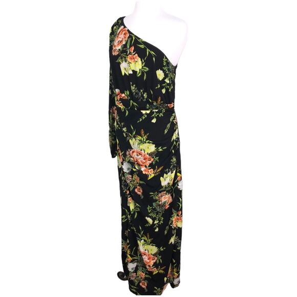 Rachel Rachel Roy One Shoulder Floral Dress Size 14 NWT - Picture 6 of 13
